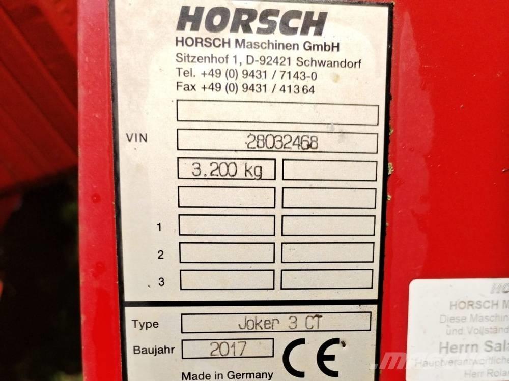 Horsch Joker 3 CT Дискови брани