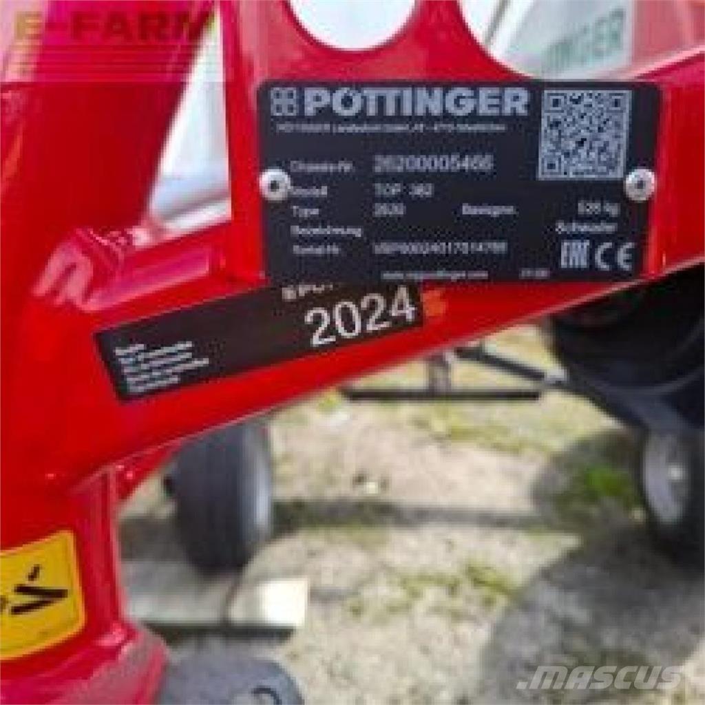 Pöttinger Top 382 Уиндроуърс/Косачки за сено и др.
