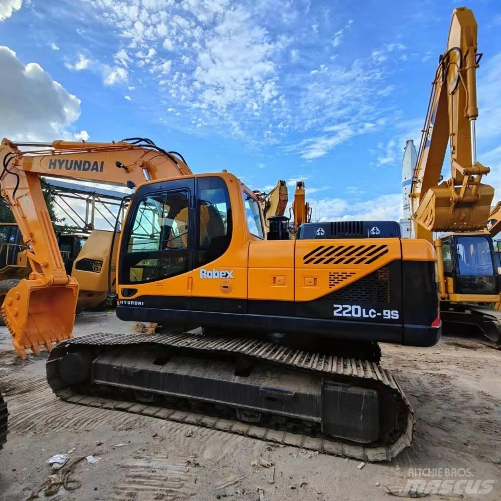Hyundai 220-9s Верижен екскаватор