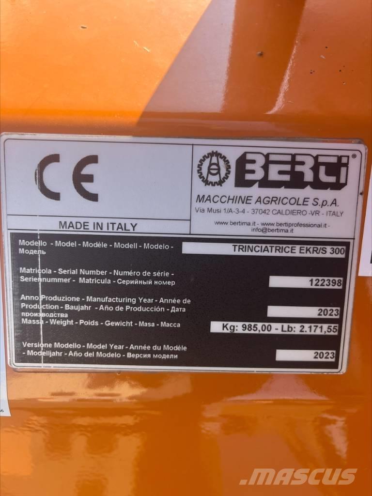 Berti EKR-S 300 Стъблорезачки