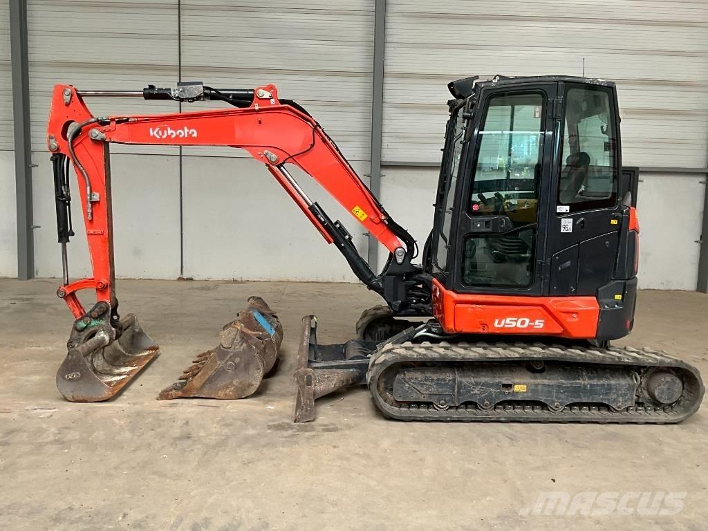 Kubota U 50-5 Мини екскаватори < 7 т