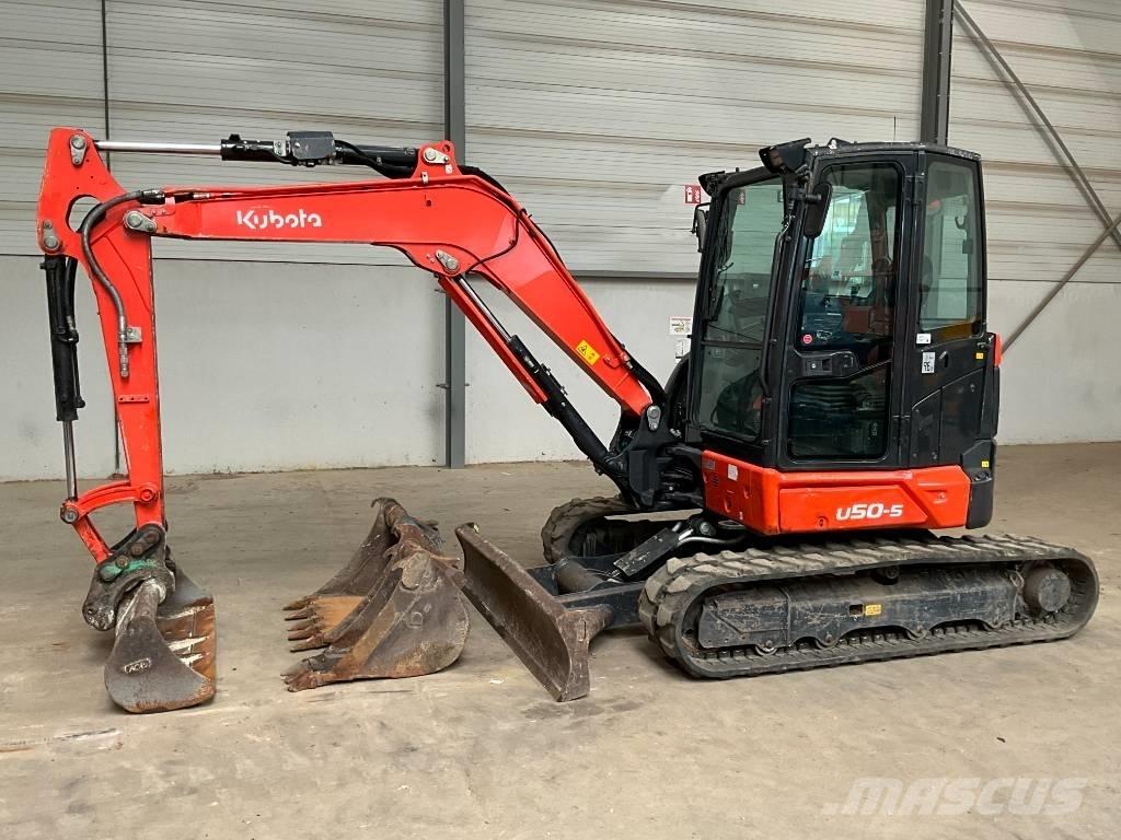 Kubota U 50-5 Мини екскаватори < 7 т