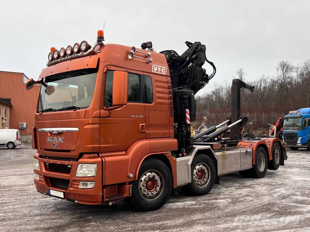 MAN Tgs 35.540 8x2-4 Автокранове