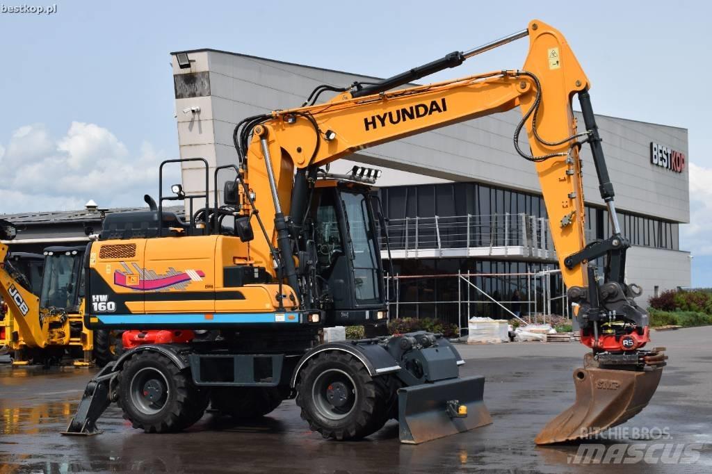Hyundai HW 160 Колесни екскаватори