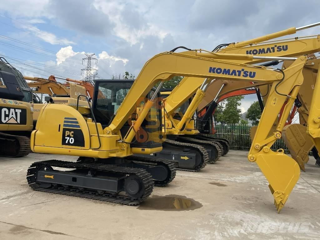Komatsu PC 70 Средни екскаватори 7т - 12т