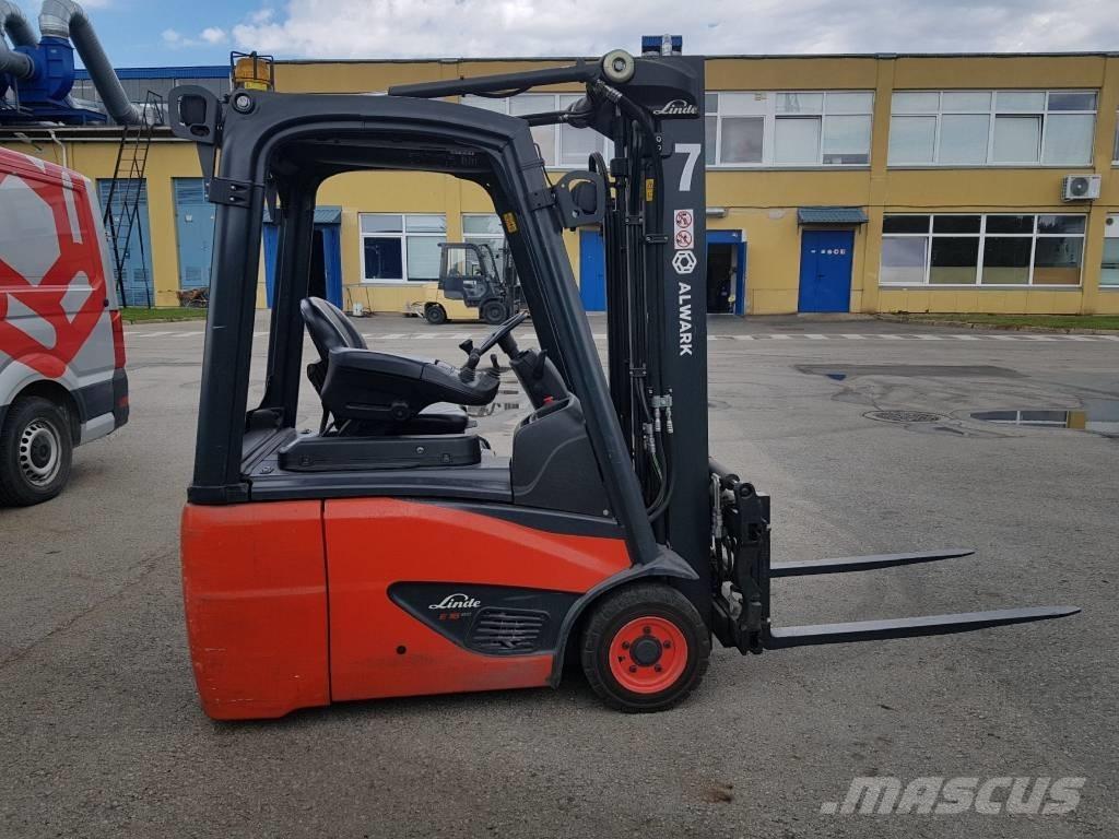 Linde E16C Електрически вилични кари-повдигачи