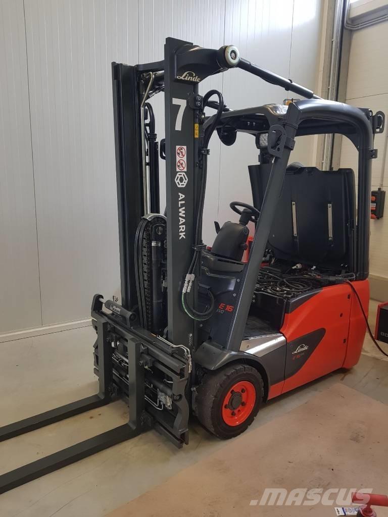 Linde E16C Електрически вилични кари-повдигачи