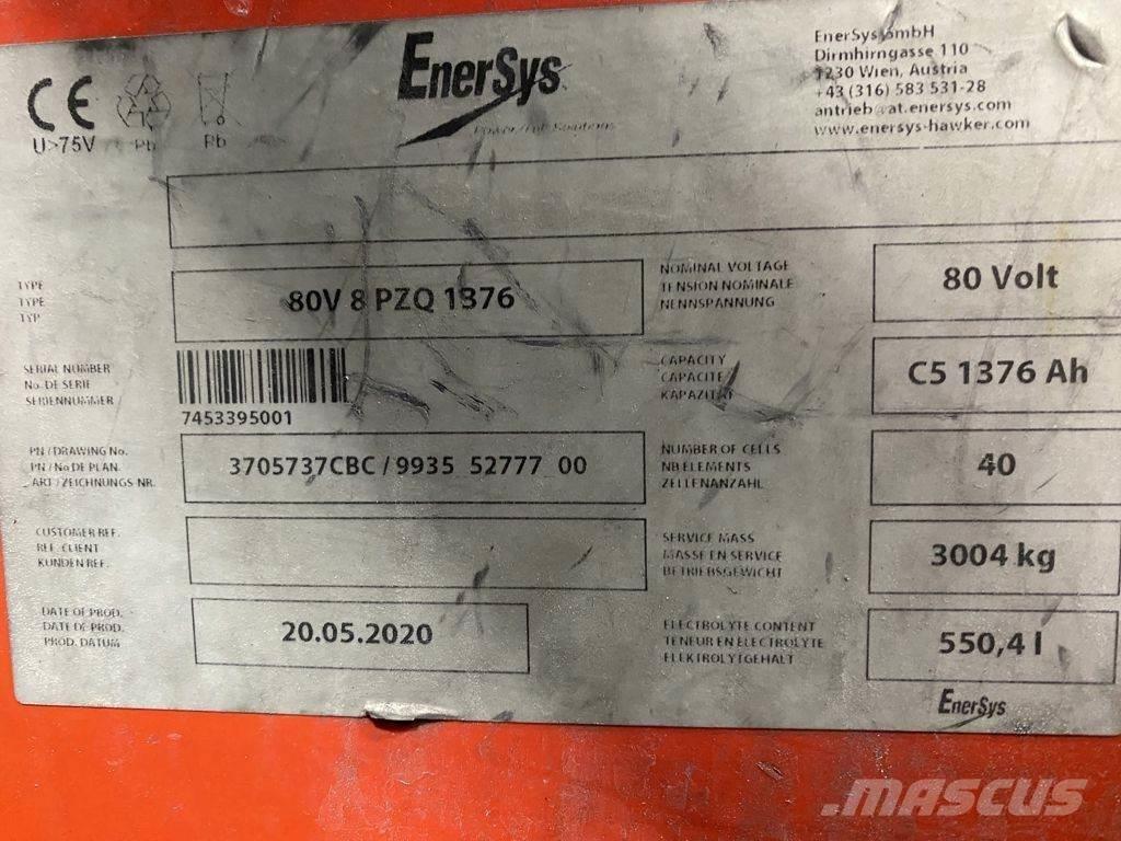 Linde E80-01/900 Електрически вилични кари-повдигачи