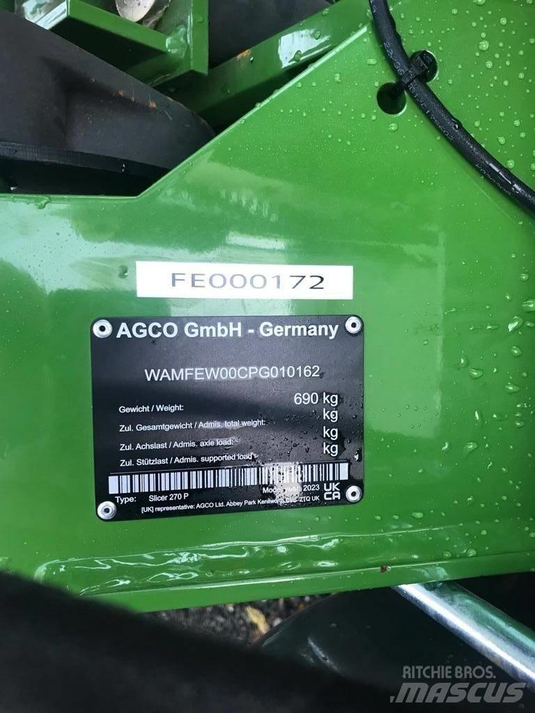 Fendt Slicer 270P Косачки