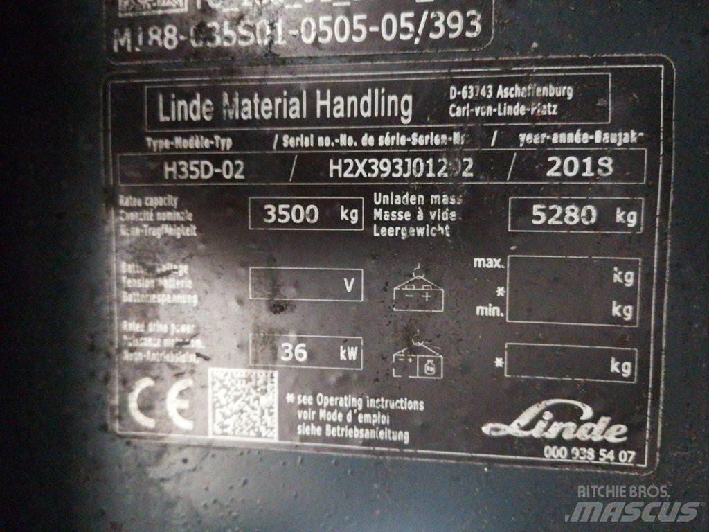Linde H35D-02 Дизелови камиони