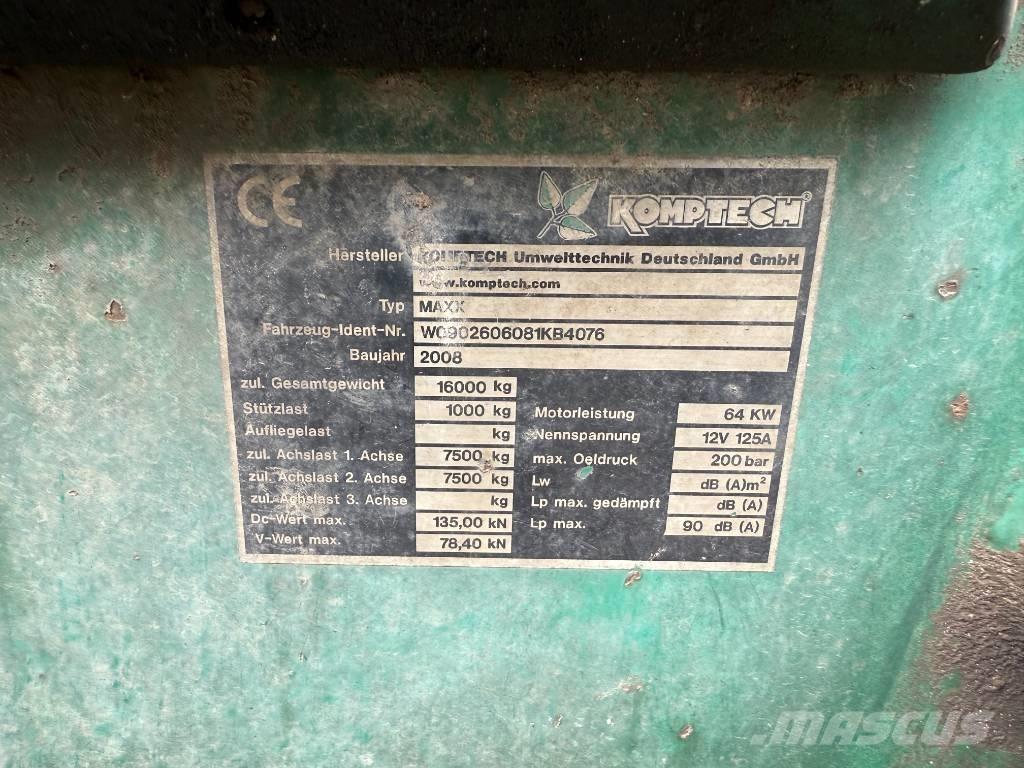 Komptech Maxx Мобилни скрийнери
