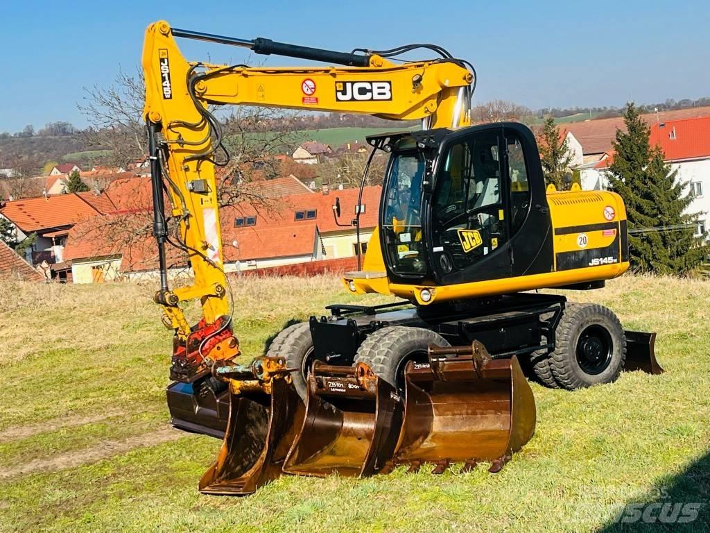 JCB JS 145 W Колесни екскаватори