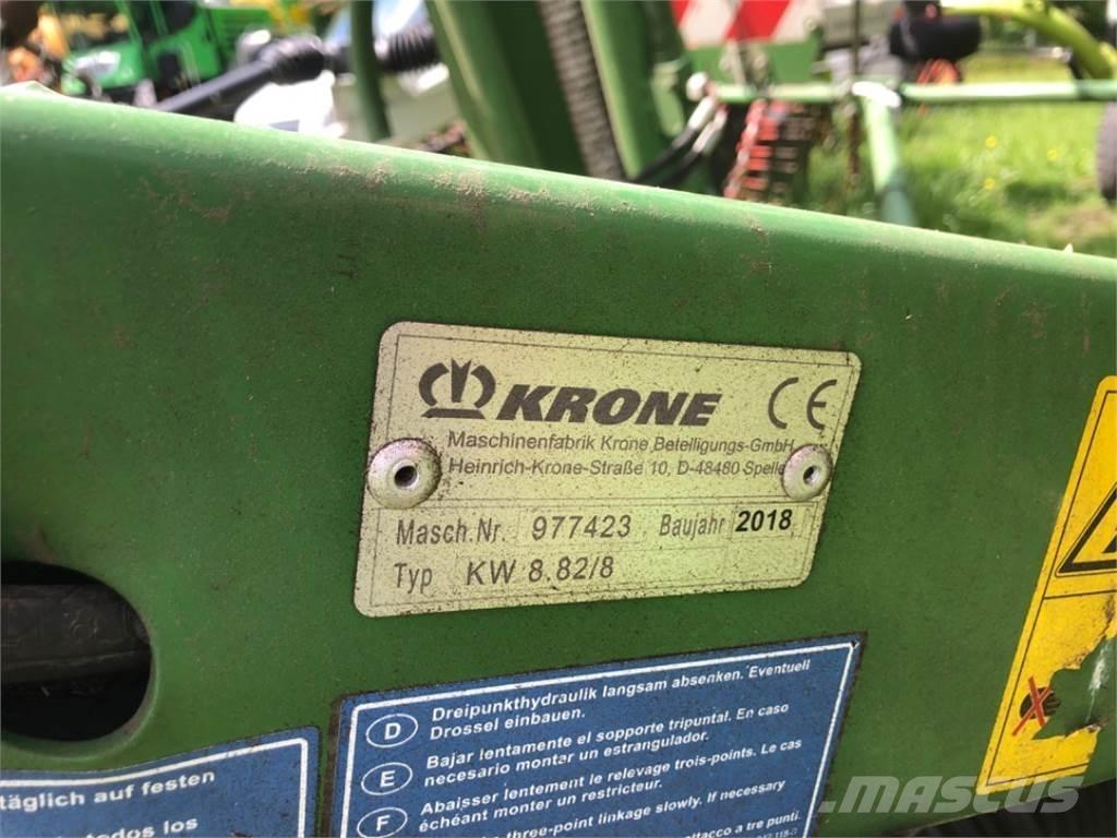 Krone KW 8.82/8 Гребла и сенообръщачки