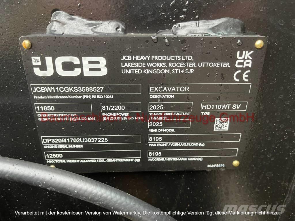 JCB Hydradig 110W Колесни екскаватори