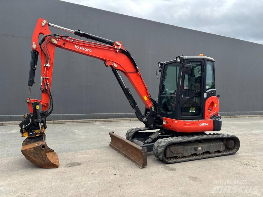 Kubota U 55-4 Мини екскаватори < 7 т