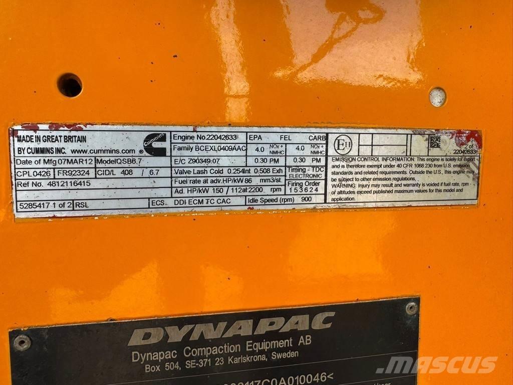 Dynapac CA362PD Еднобарабанни ролки
