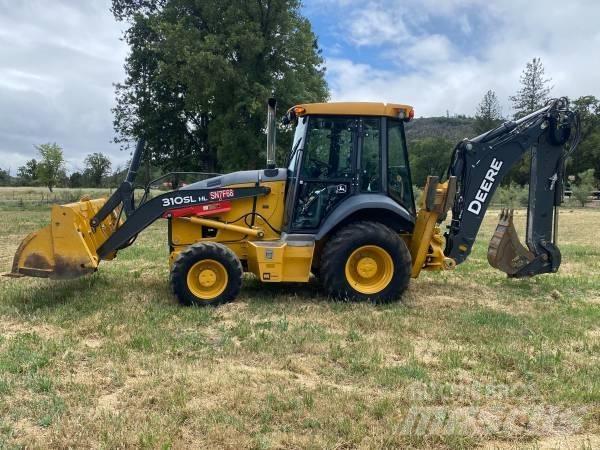 John Deere 310SL HL Товарач със заден ексватор