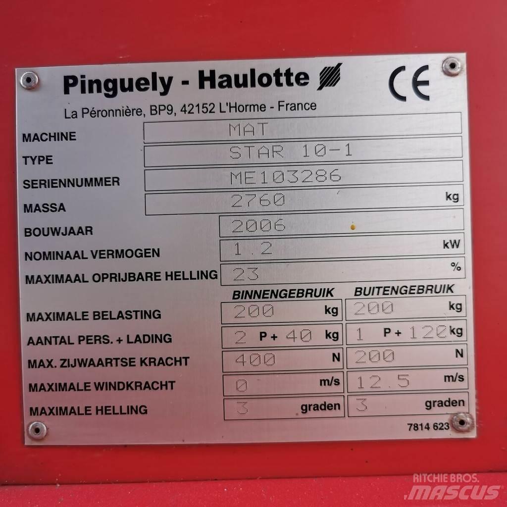 Haulotte Star 10 Телескопични повдигачи
