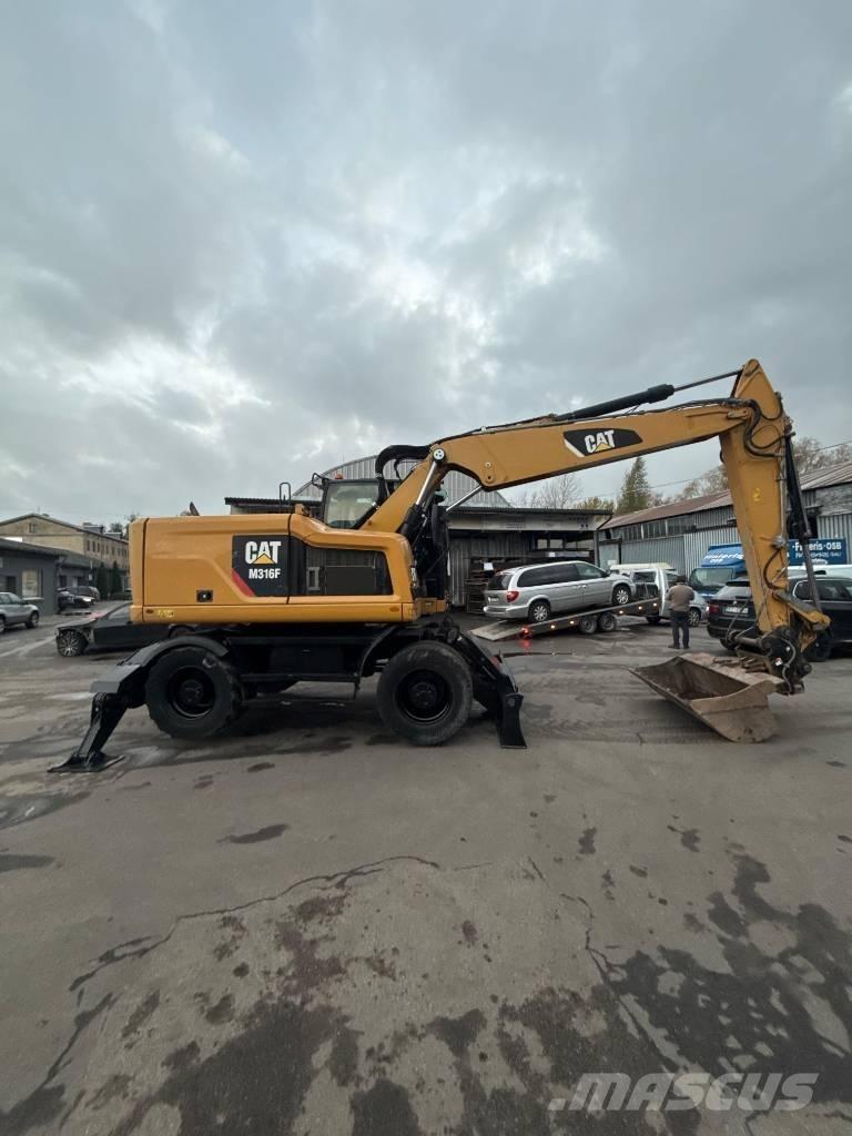 CAT M 316 F Колесни екскаватори