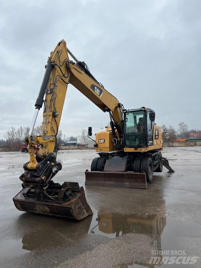 CAT M 316 F Колесни екскаватори