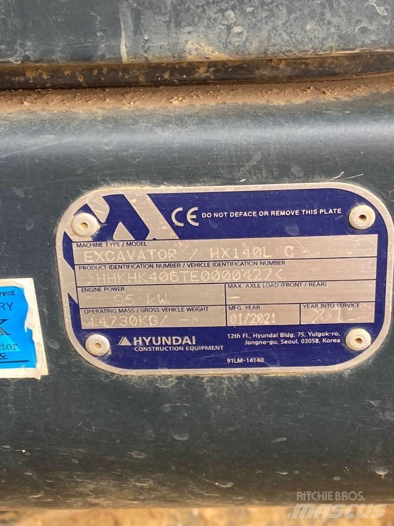 Hyundai HX140LC Верижен екскаватор