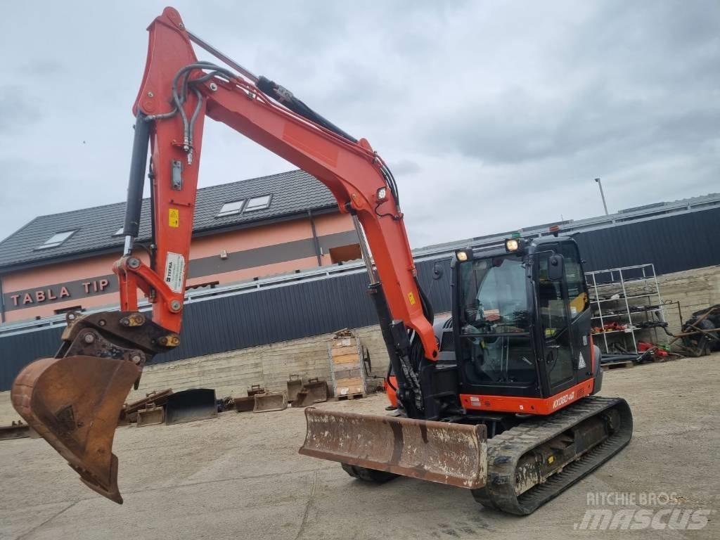 Kubota Kx 080-4 Средни екскаватори 7т - 12т