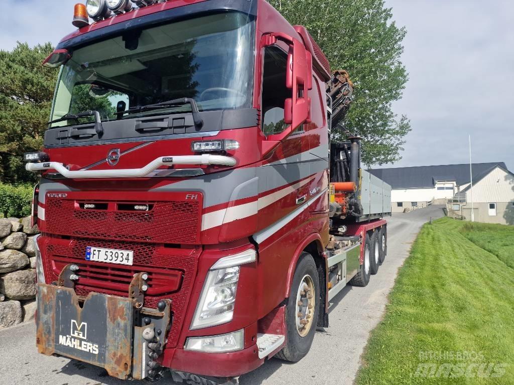 Volvo FH 540 Камиони с кран с кука