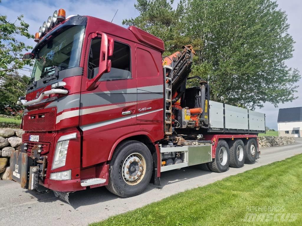 Volvo FH 540 Камиони с кран с кука