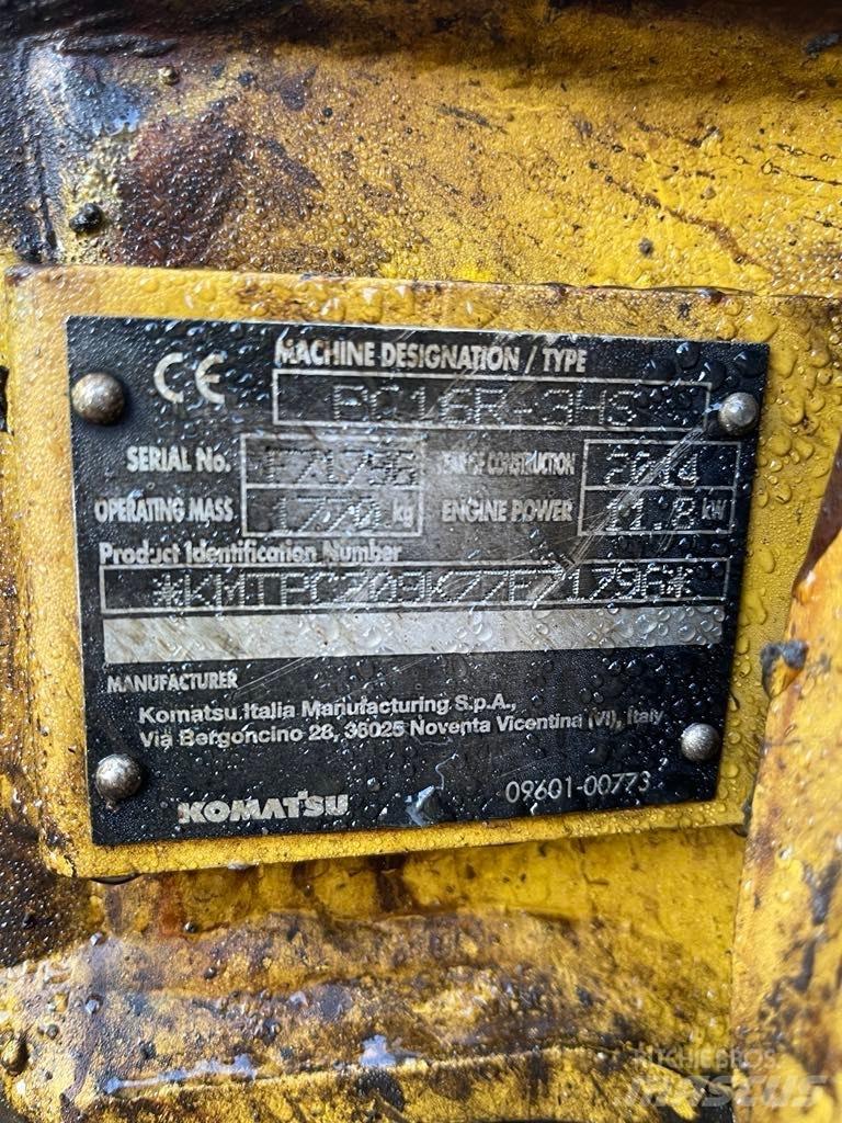 Komatsu PC 16 R-3HS Мини екскаватори < 7 т