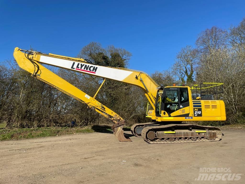 Komatsu PC 210 Екскаватори с дълго рамо