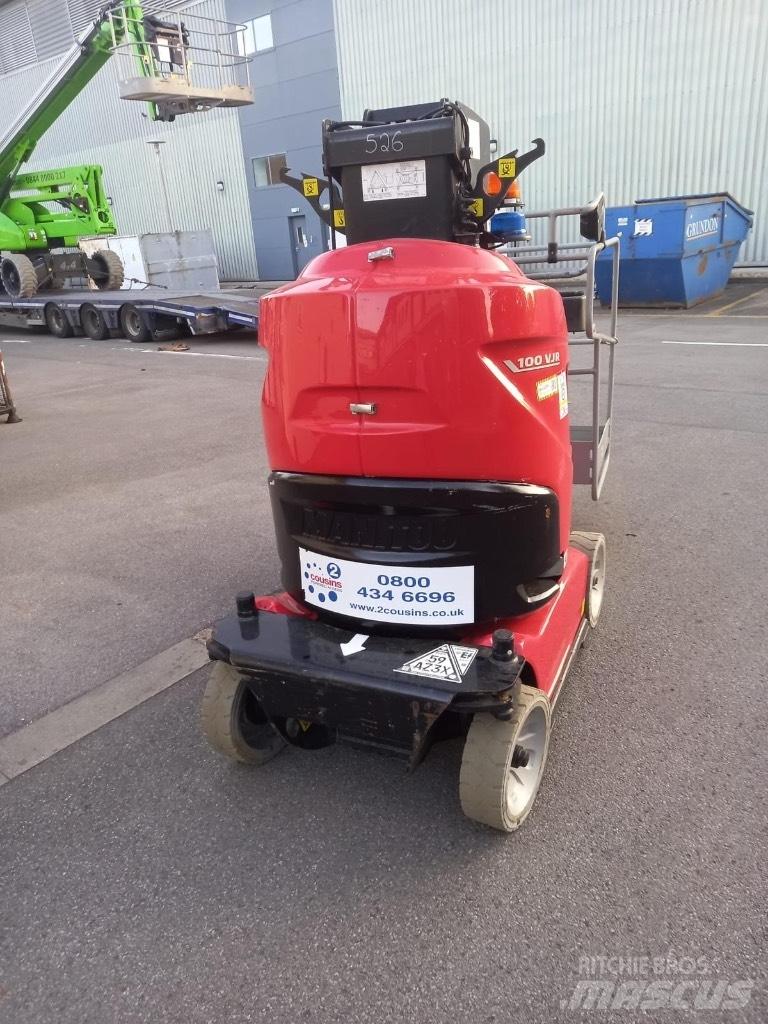 Manitou 100 VJR Вертикални мачтови повдигачи
