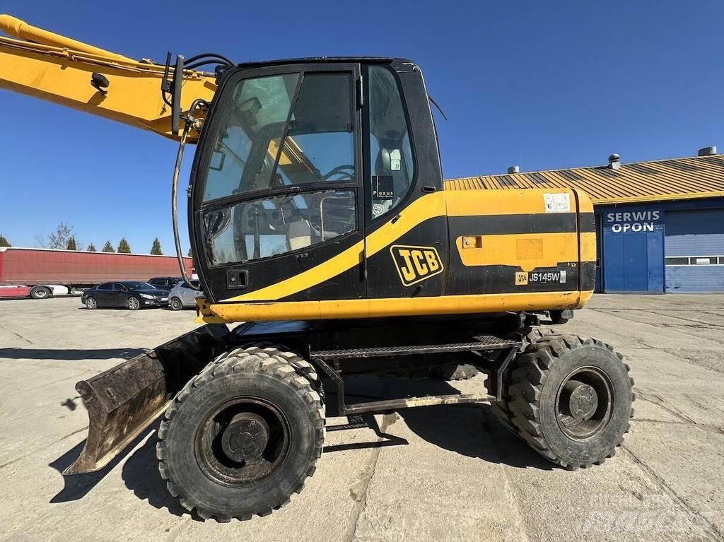 JCB JS145W Колесни екскаватори