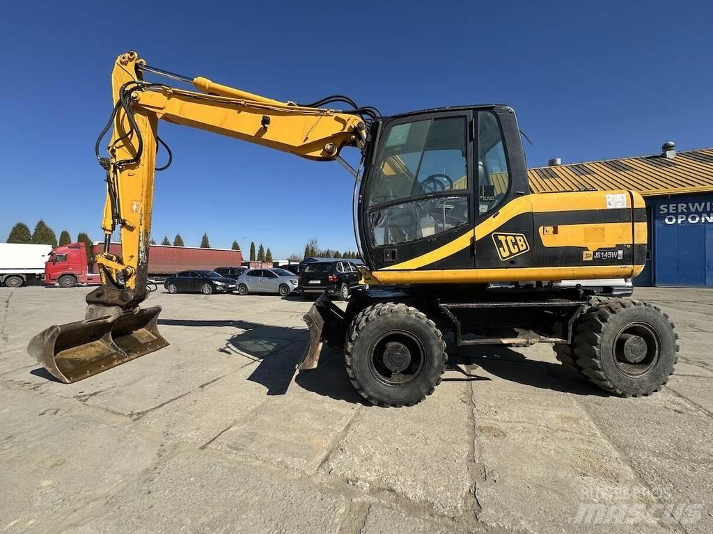 JCB JS145W Колесни екскаватори