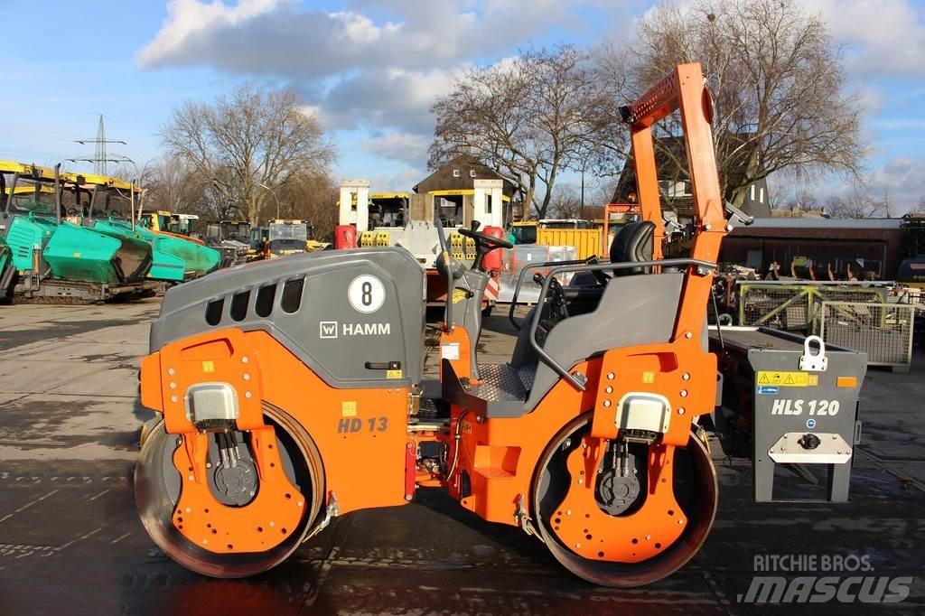 Hamm HD 13 VV Двойни барабанни ролки
