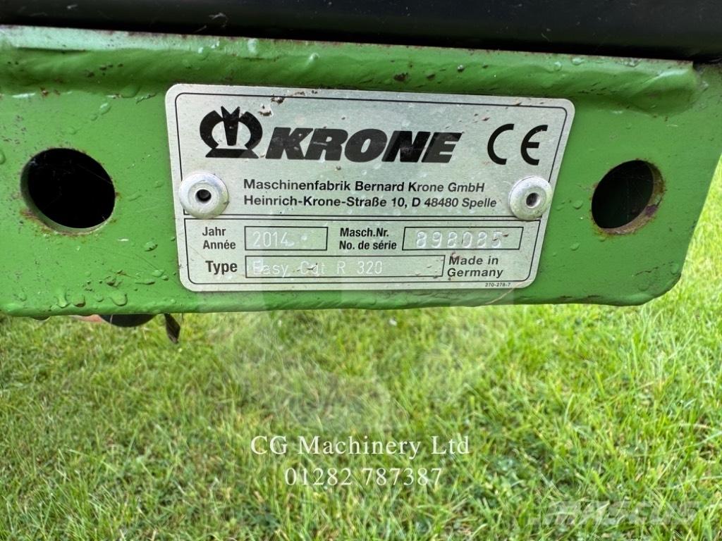 Krone R320 Косачки за монтиране и теглене