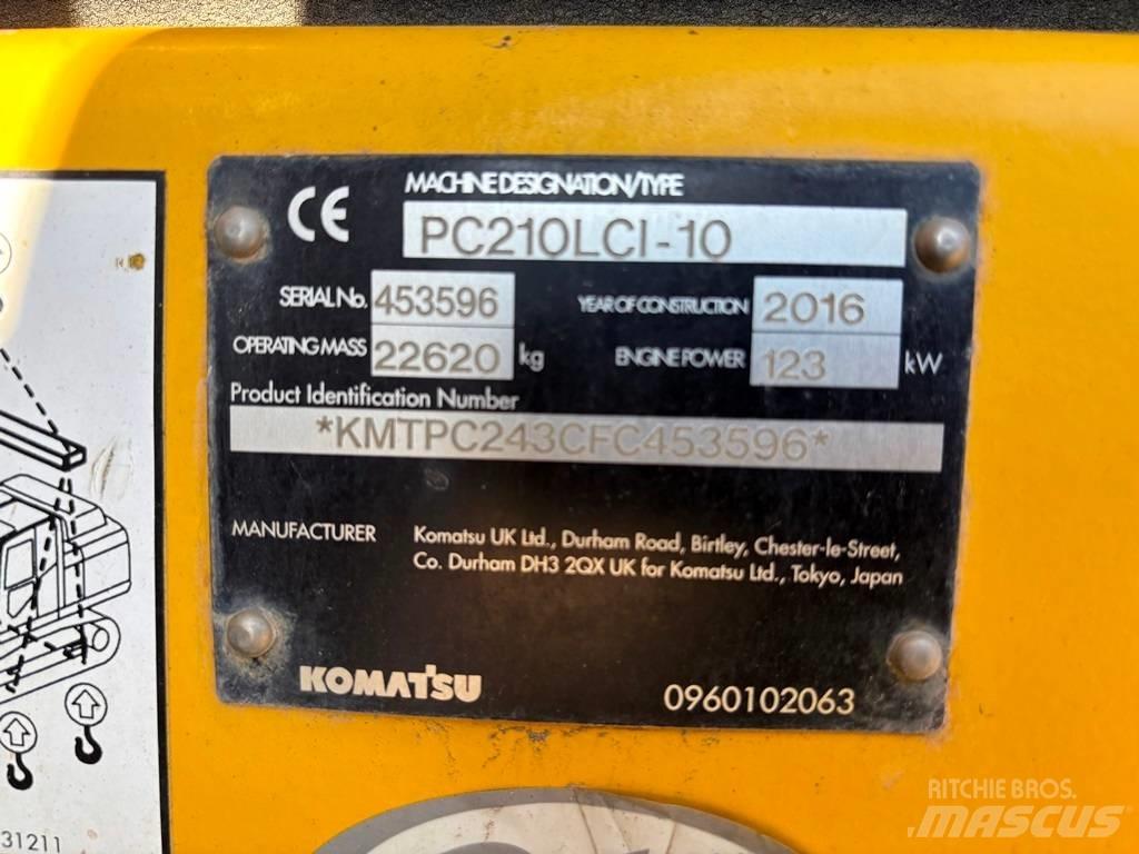 Komatsu PC 210 LC-10 Верижен екскаватор