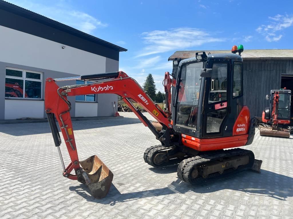 Kubota KX 61-3 Мини екскаватори < 7 т