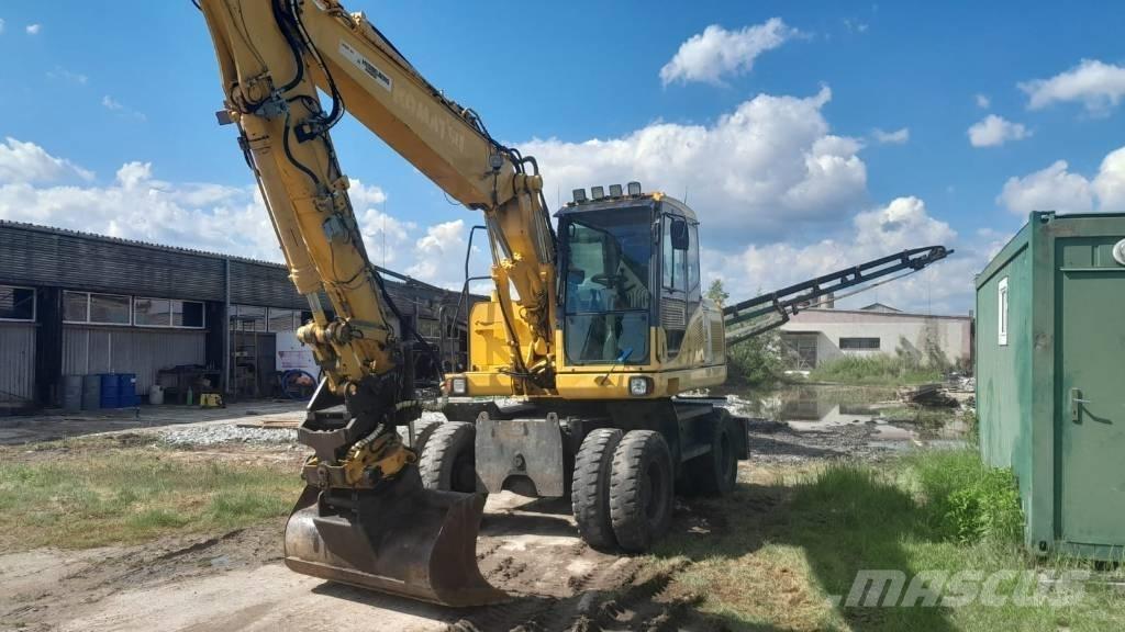 Komatsu PW 140-7 Колесни екскаватори