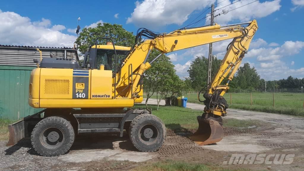 Komatsu PW 140-7 Колесни екскаватори