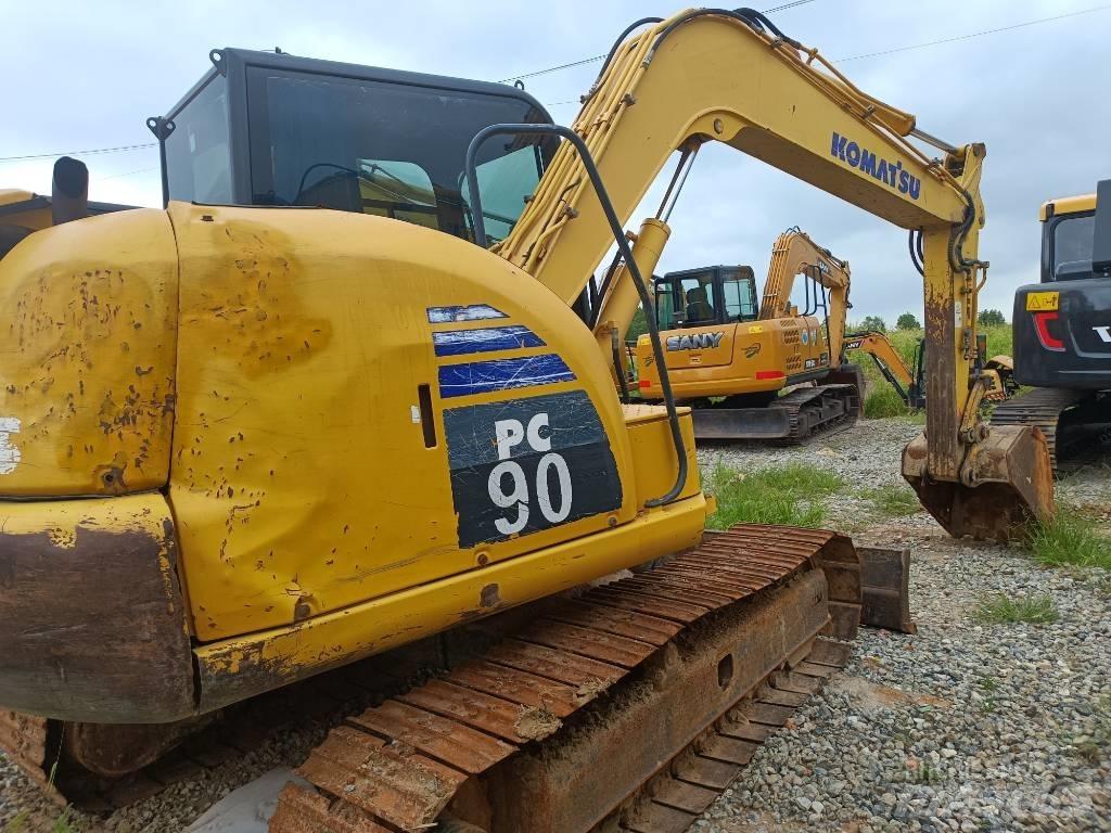 Komatsu PC 90 Верижен екскаватор