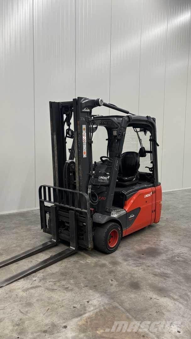 Linde E20L Електрически вилични кари-повдигачи