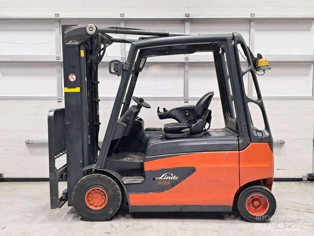 Linde E25L-01 Електрически вилични кари-повдигачи