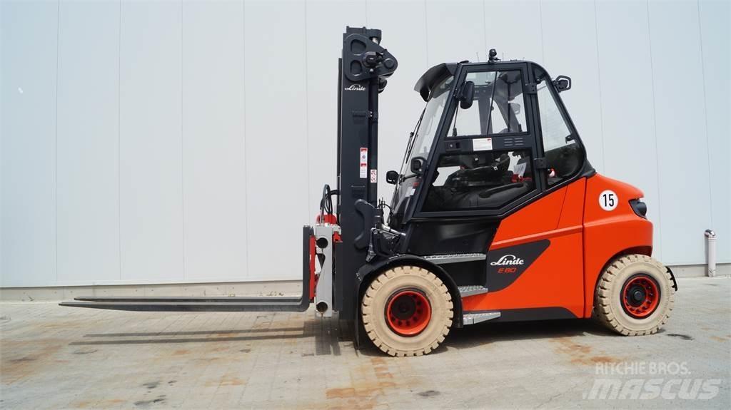 Linde E80 Електрически вилични кари-повдигачи