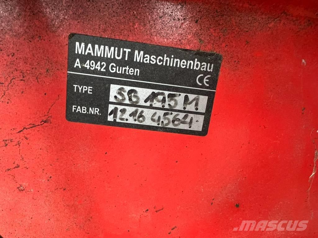 Mammut SB195M Техника за разтоваране на силоз