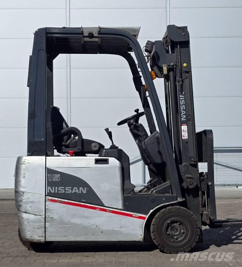 Nissan 1N1L 15Q Електрически вилични кари-повдигачи