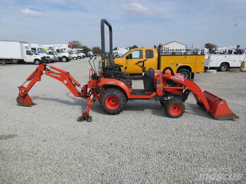 Kubota BX23S Товарач със заден ексватор