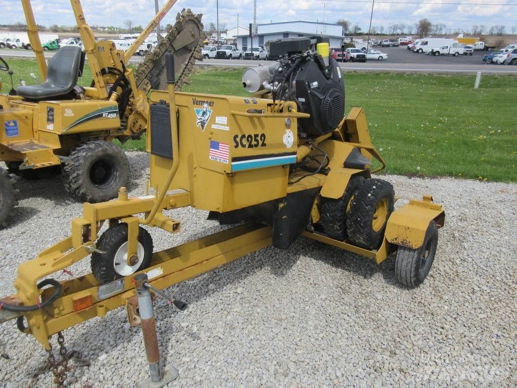 Vermeer SC252 Мелници за пънове
