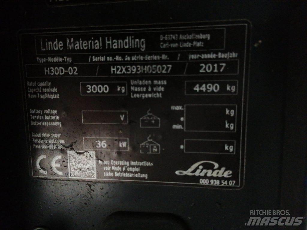 Linde H30D-02 Дизелови камиони