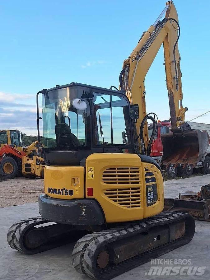 Komatsu PC55 Мини екскаватори < 7 т