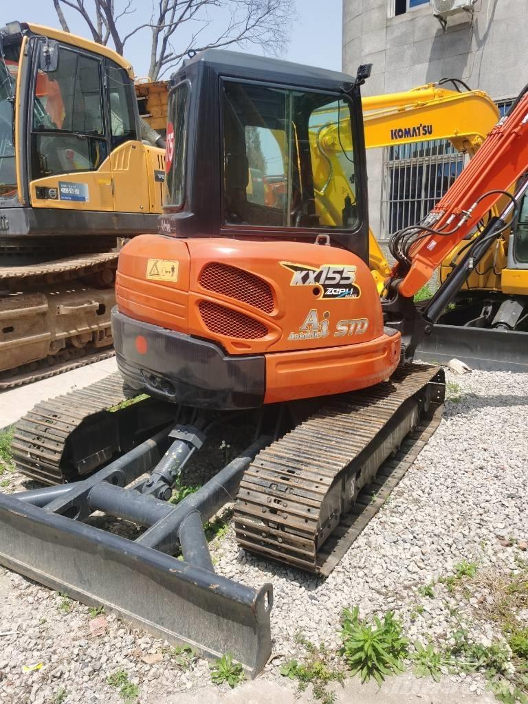Kubota KX 155 Верижен екскаватор